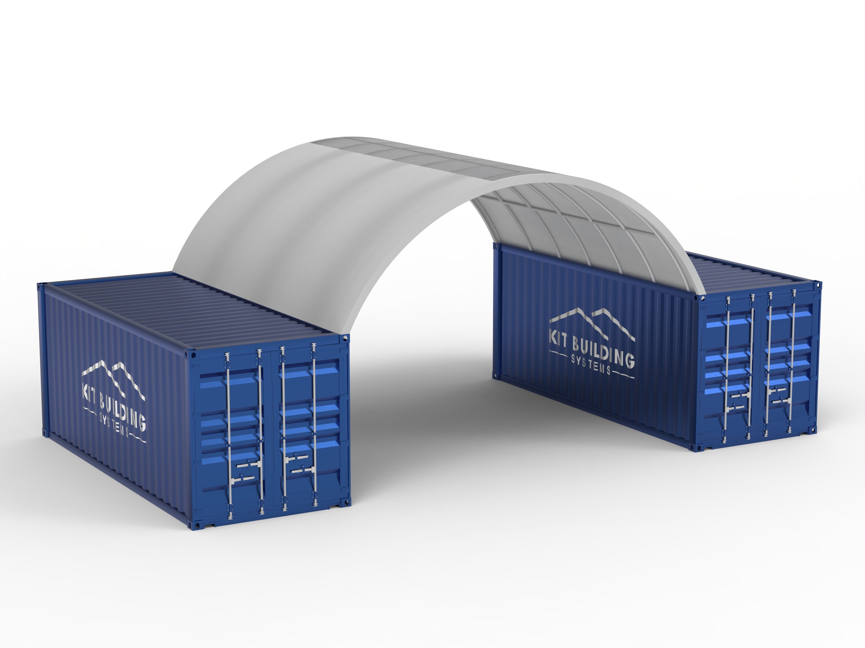 Pensiline per container - 20 piedi x 20 piedi x 6,5 piedi (6 m x 6 m x 2 m)