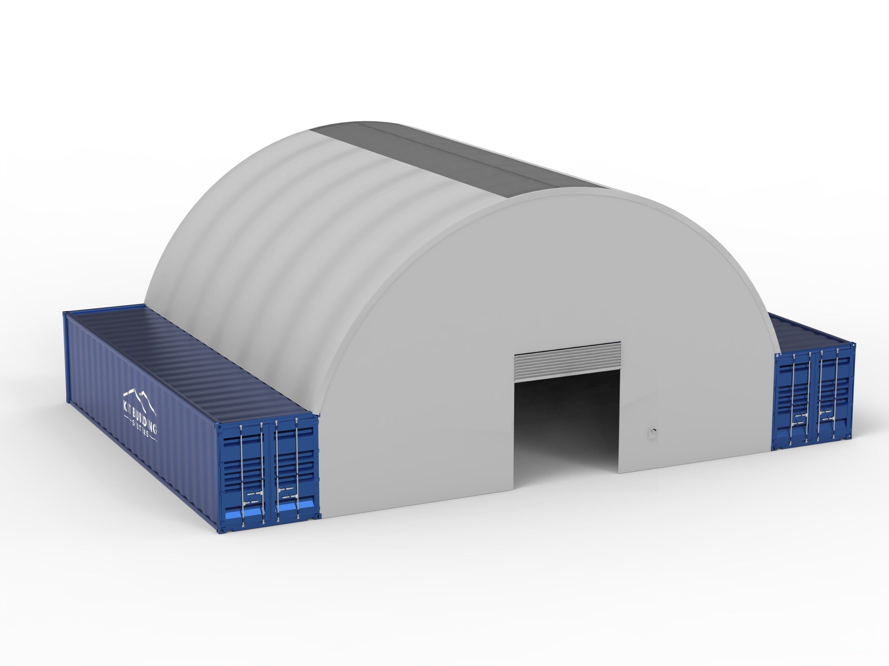 Pensiline per container - 40 piedi x 40 piedi x 15 piedi (12 m x 12 m x 4,5 m)