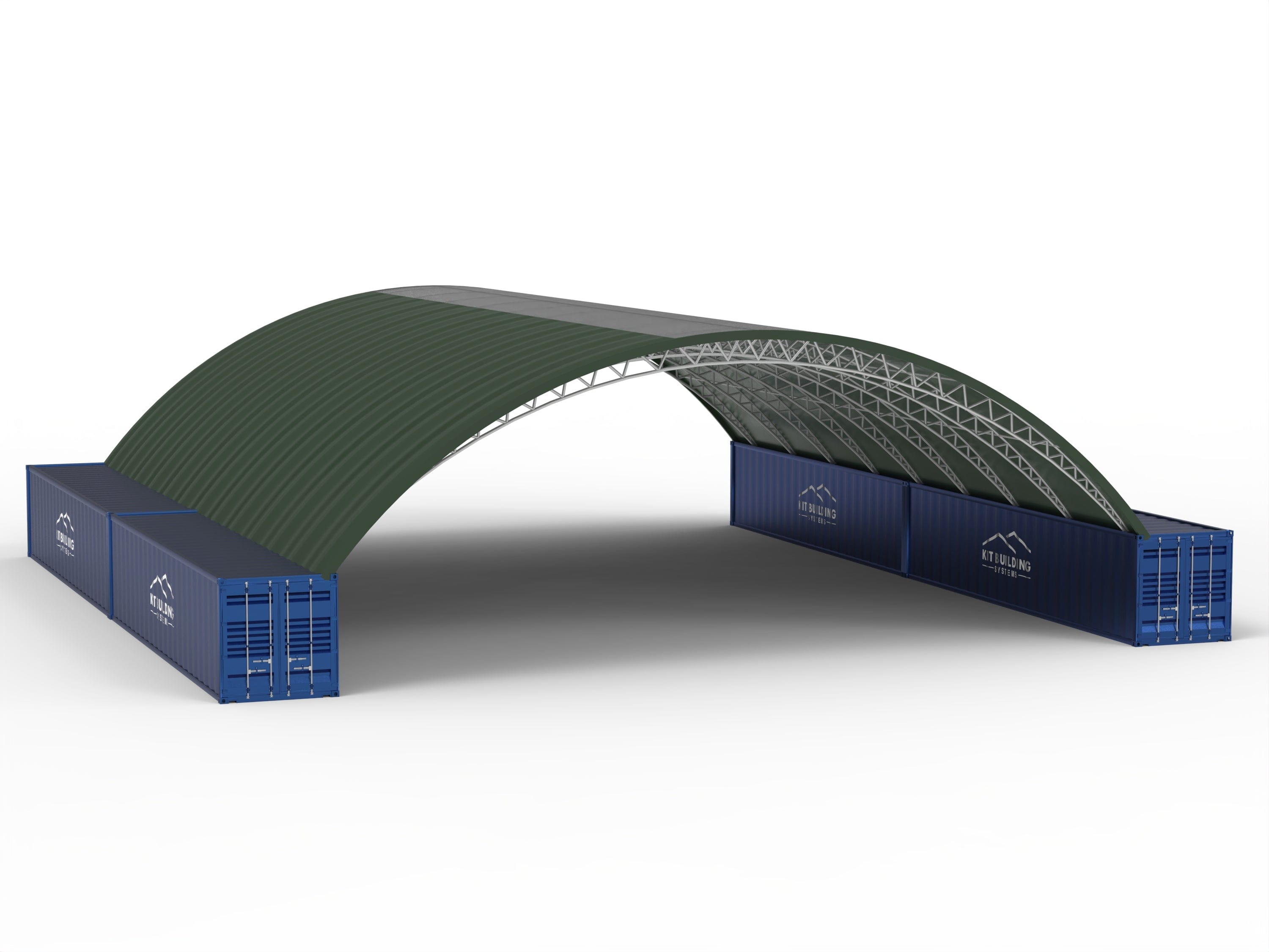 Riparo per Container - 60ft x 80ft x 20ft (18m x 24,3m x 6m)