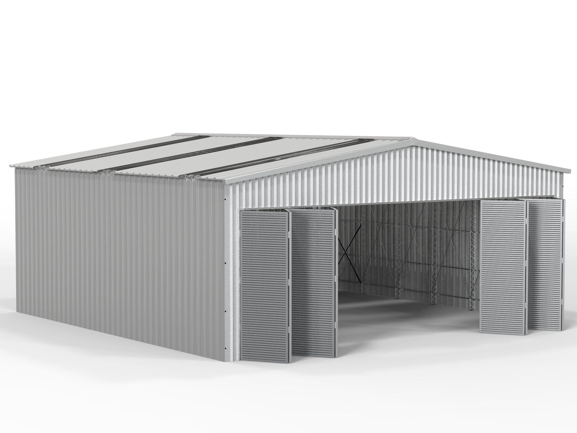 Hangar per aerei in acciaio