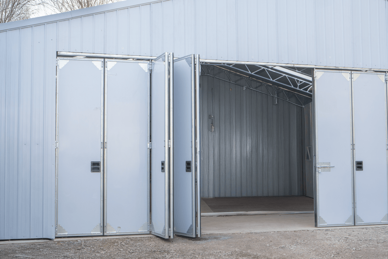 Hangar per aerei in acciaio