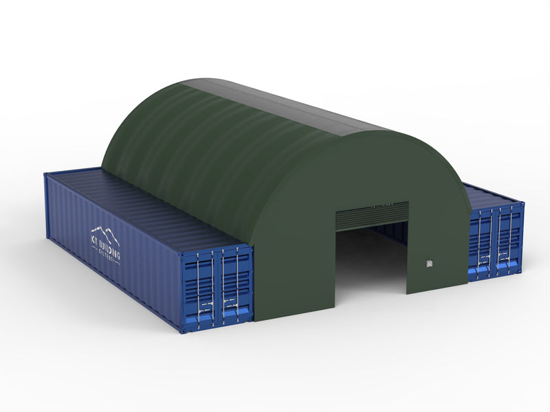 Pensiline per container - 26 piedi x 40 piedi x 10 piedi (8 m x 12 m x 3 m)