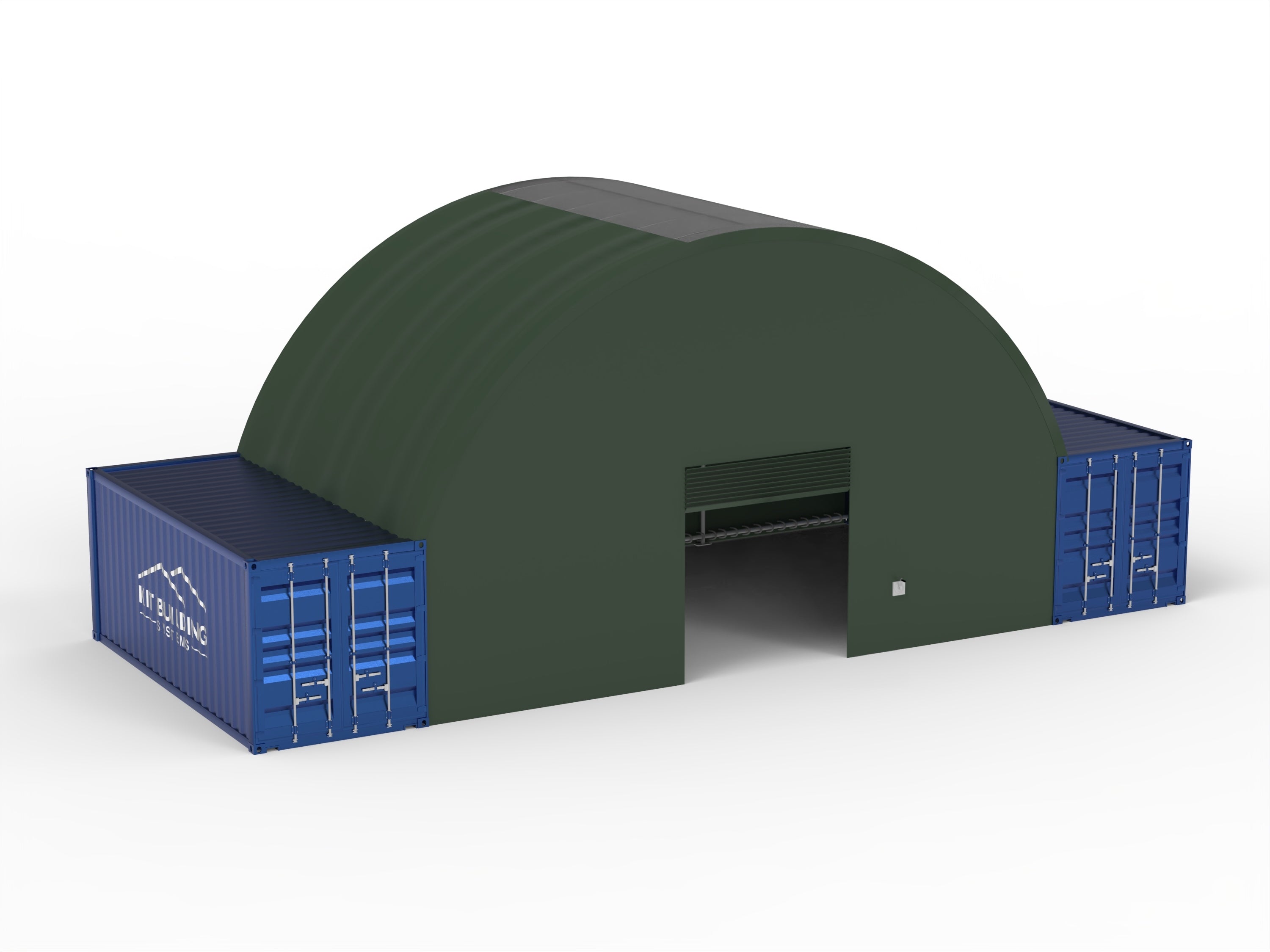 Pensiline per container - 33 piedi x 20 piedi x 12 piedi (10 m x 6 m x 3,6 m)