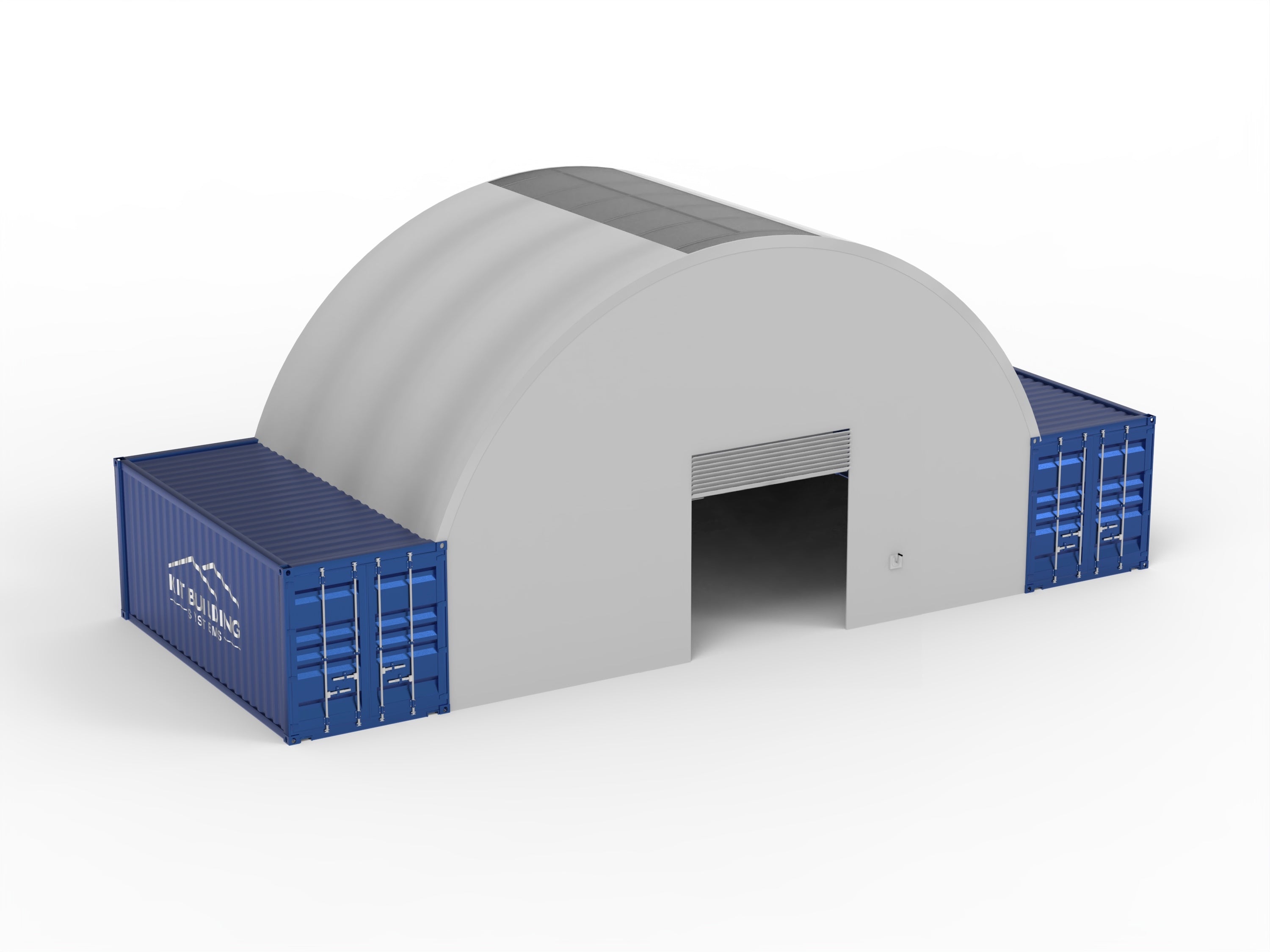 Pensiline per container - 33 piedi x 20 piedi x 12 piedi (10 m x 6 m x 3,6 m)