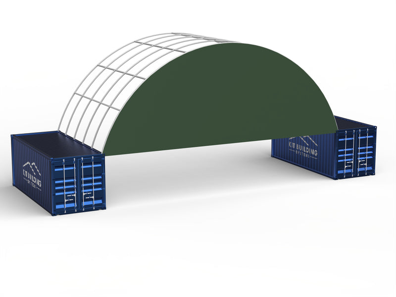 Pannello Posteriore Chiuso per Tende da Container