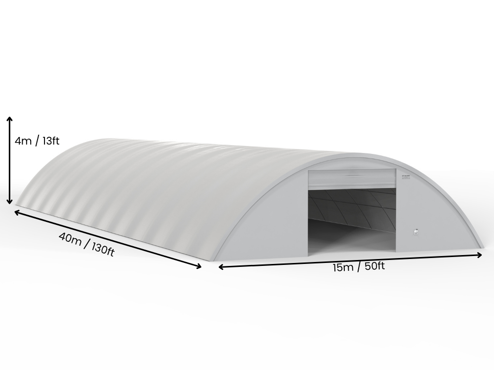 Edifici di Stoccaggio Rotondi in PVC