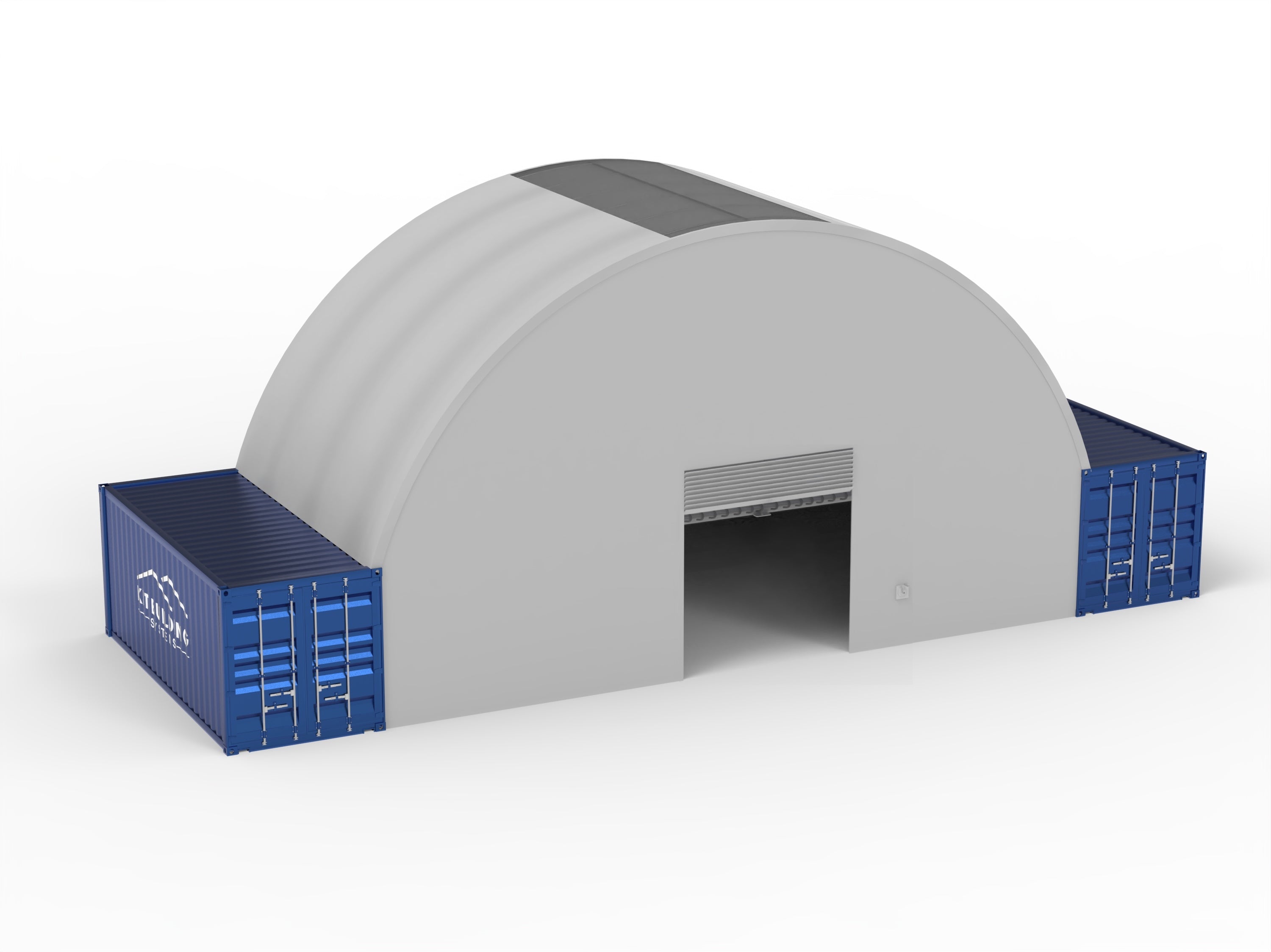 Pensiline per container - 40 piedi x 20 piedi x 15 piedi (12 m x 6 m x 4,5 m)
