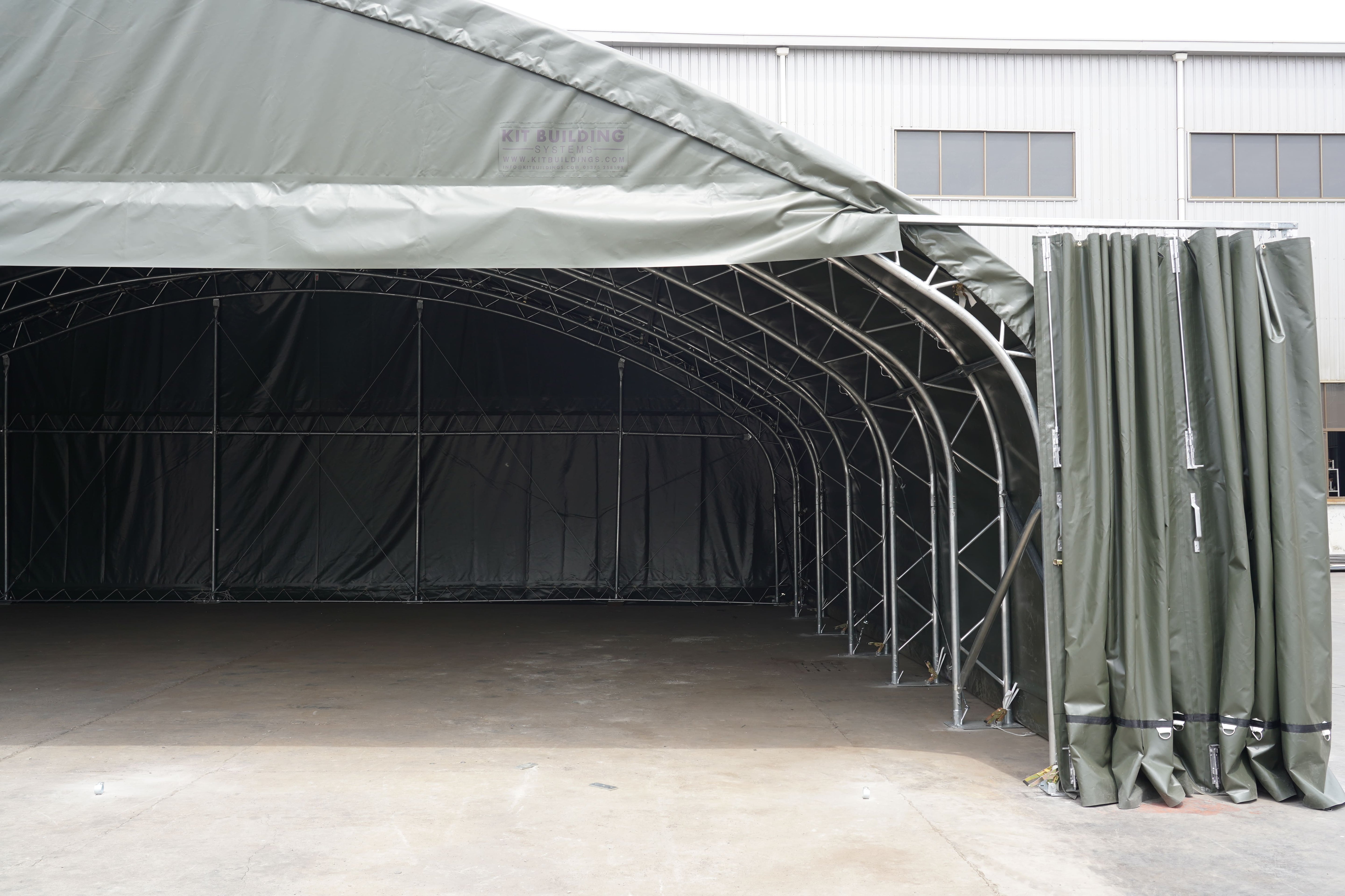 Hangar per aerei | Verde