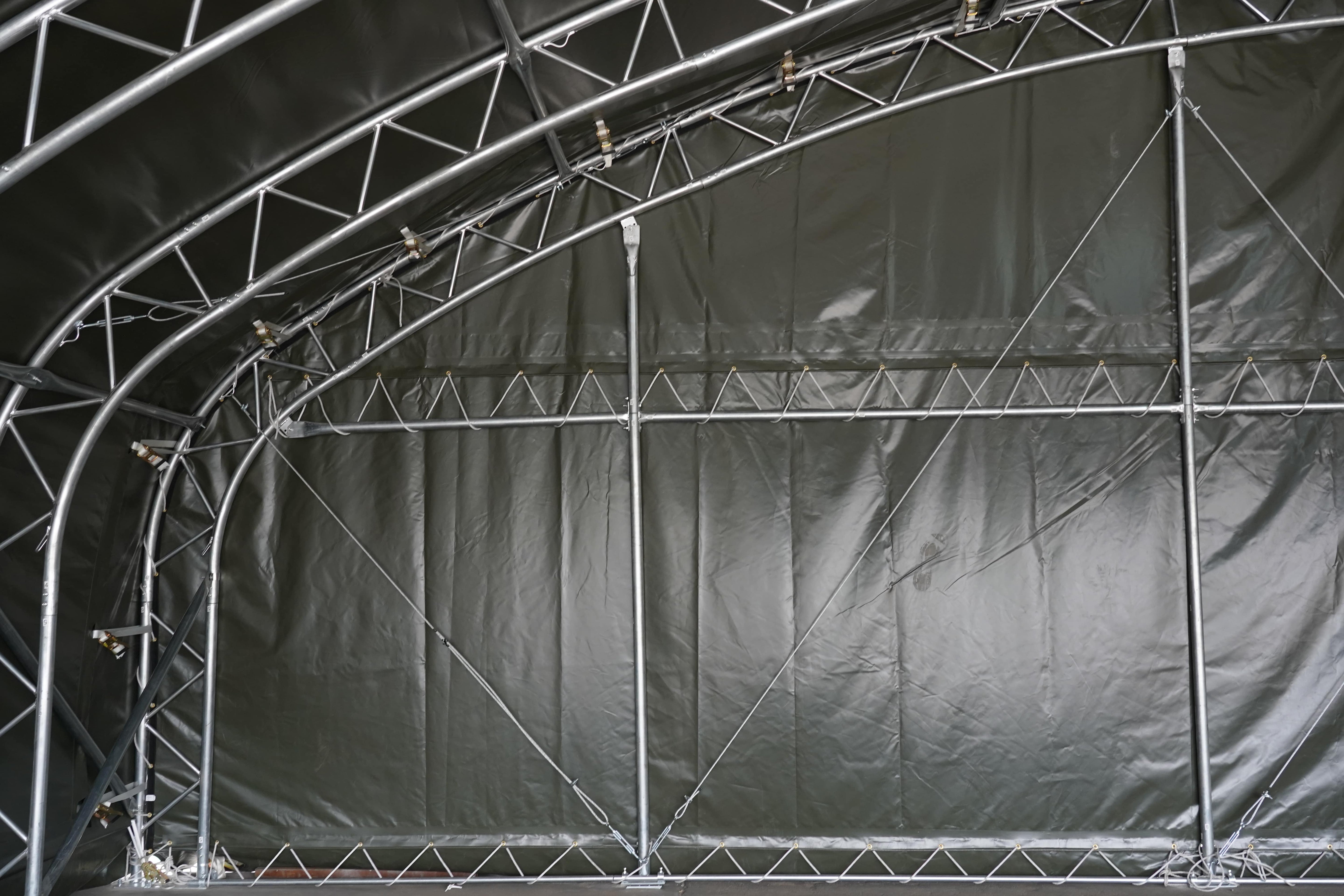 Hangar per aerei | Verde