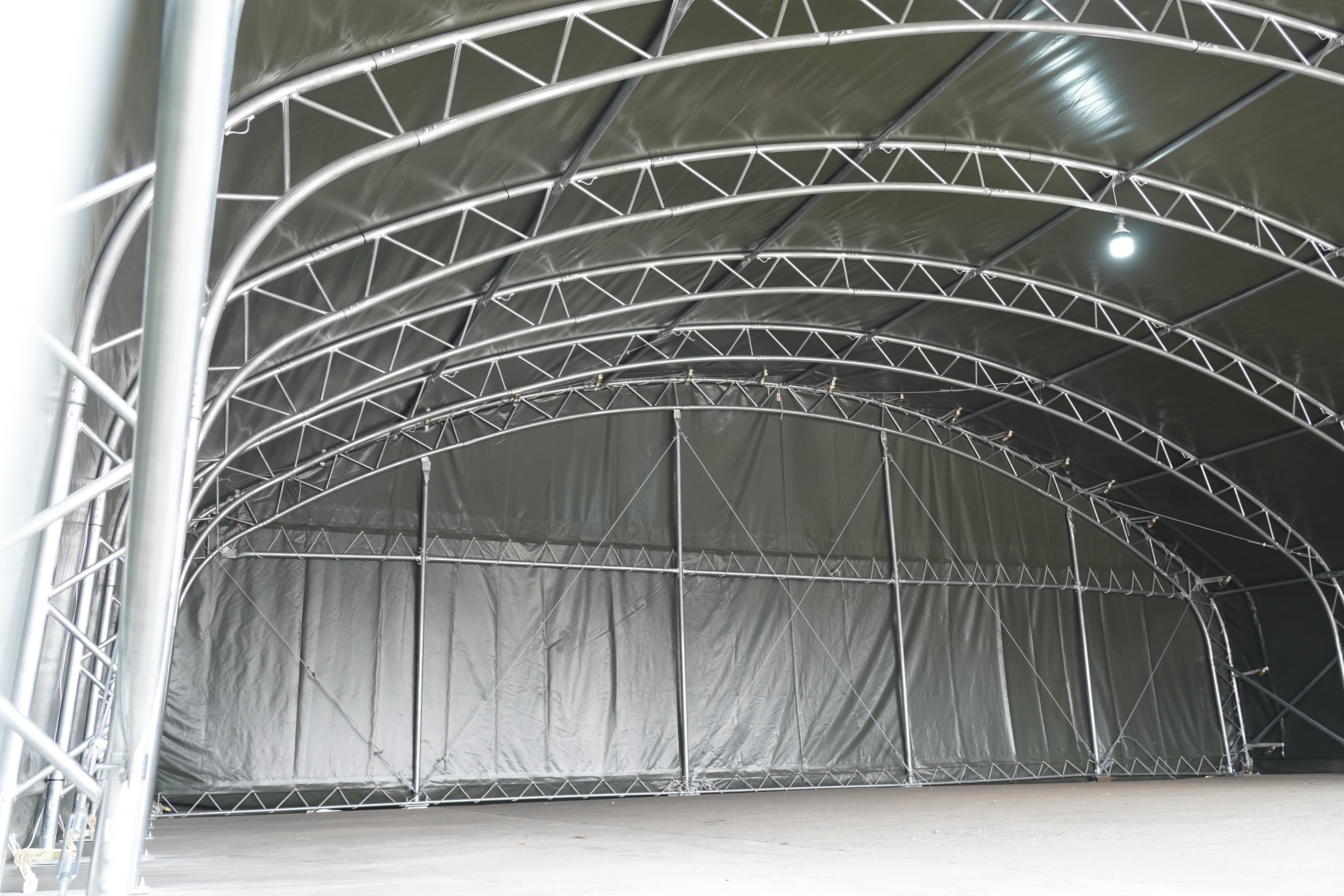 Hangar per aerei | Verde
