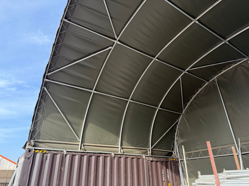 Pannello Posteriore Chiuso per Teli per Contenitori