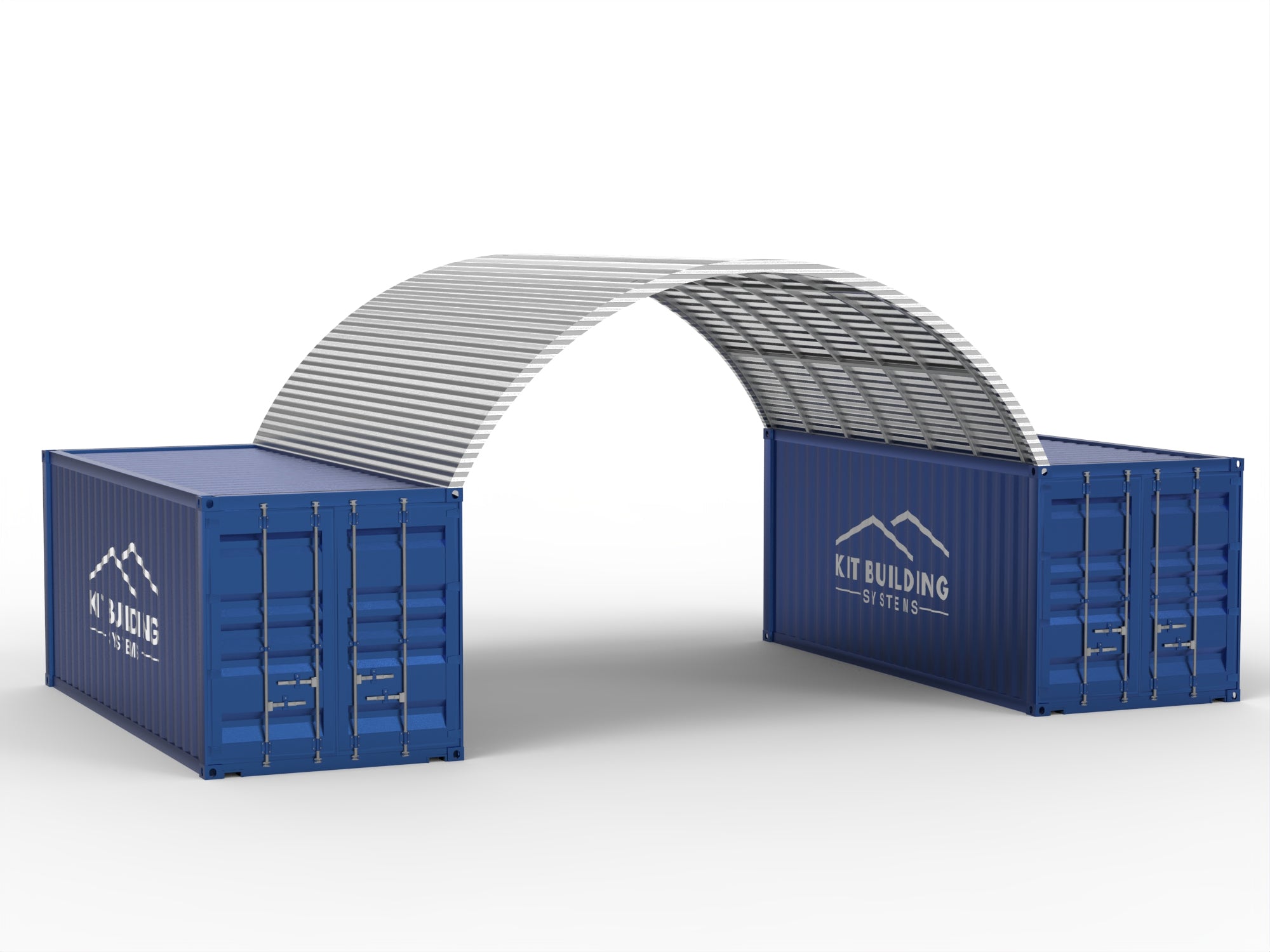 Pensiline per container - 20 piedi x 20 piedi x 6,5 piedi (6 m x 6 m x 2 m)