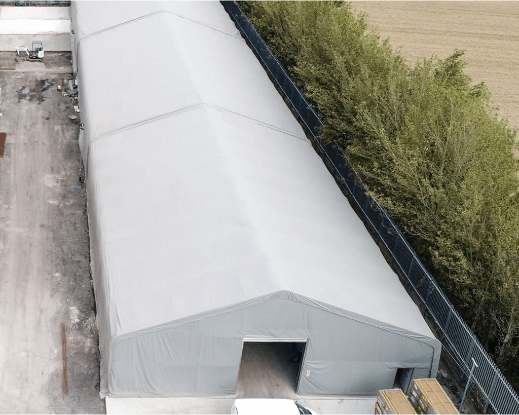 Kit Buildings Fabric Storage Buildings | Double Truss