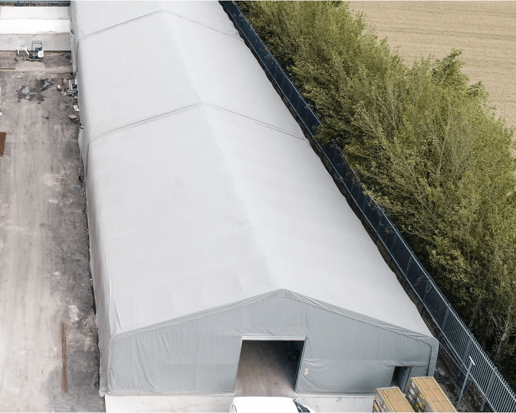 PVC storage building